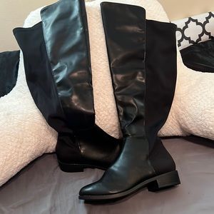Torrid Wide Calf Thigh High Boots